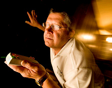 gary with a k2 on a ghost hunt